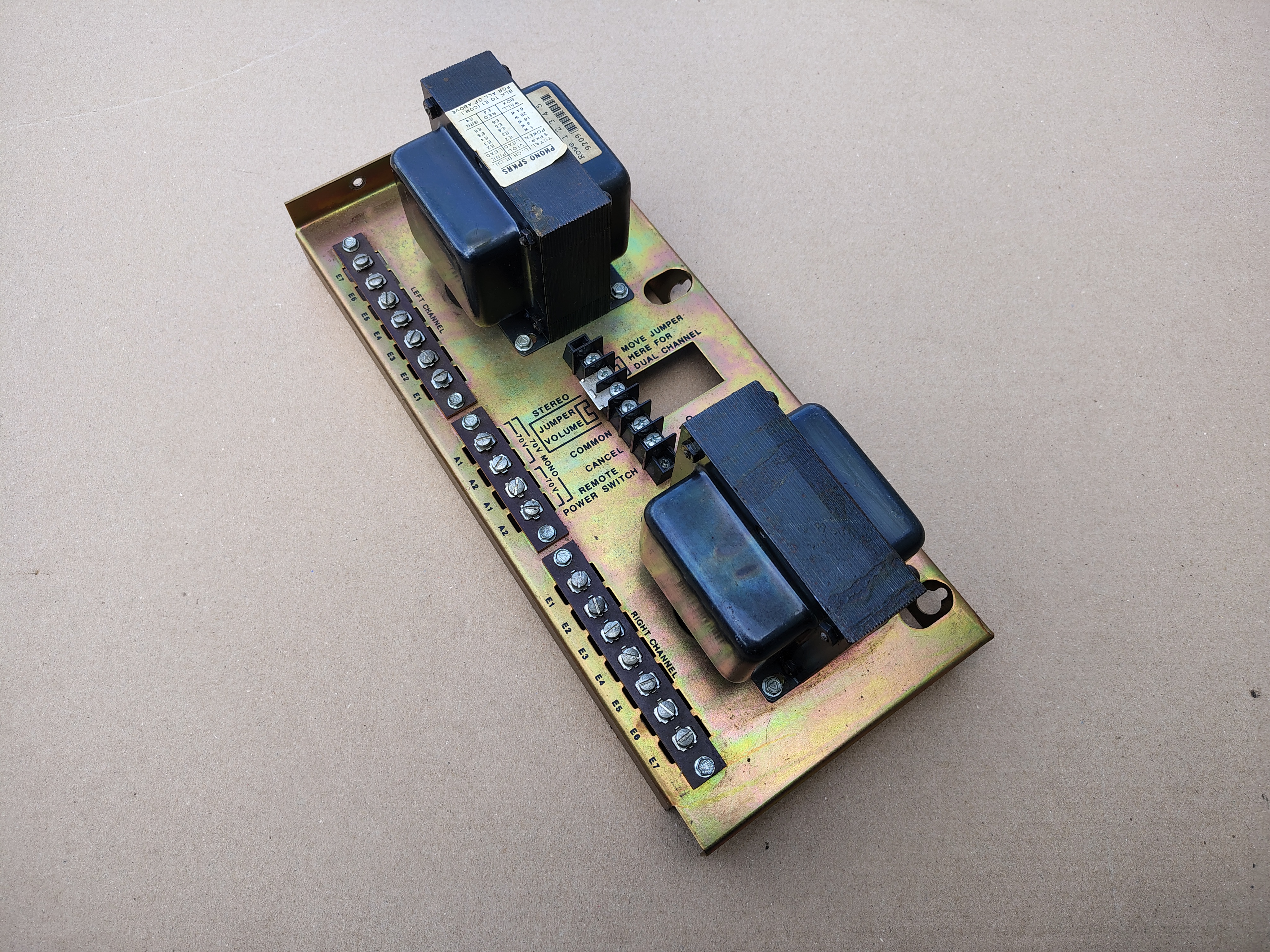 Output Transformer Assembly (Rowe-AMi/ CD-100)