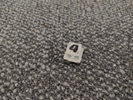Push Button " 4 " (Rock-ola/ Div)