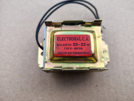 Ballast 110v /20-22 W / Div