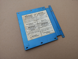 Plate Inside/ LH/ Test Points (Seeburg LPC1)