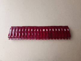 Pusch Buttons/ Letter/ Set (Rowe-AMi/ JAL200/Tropicana JBM)