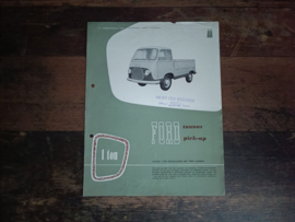 Flyer: Ford Taunus/ Pick-up (1961)