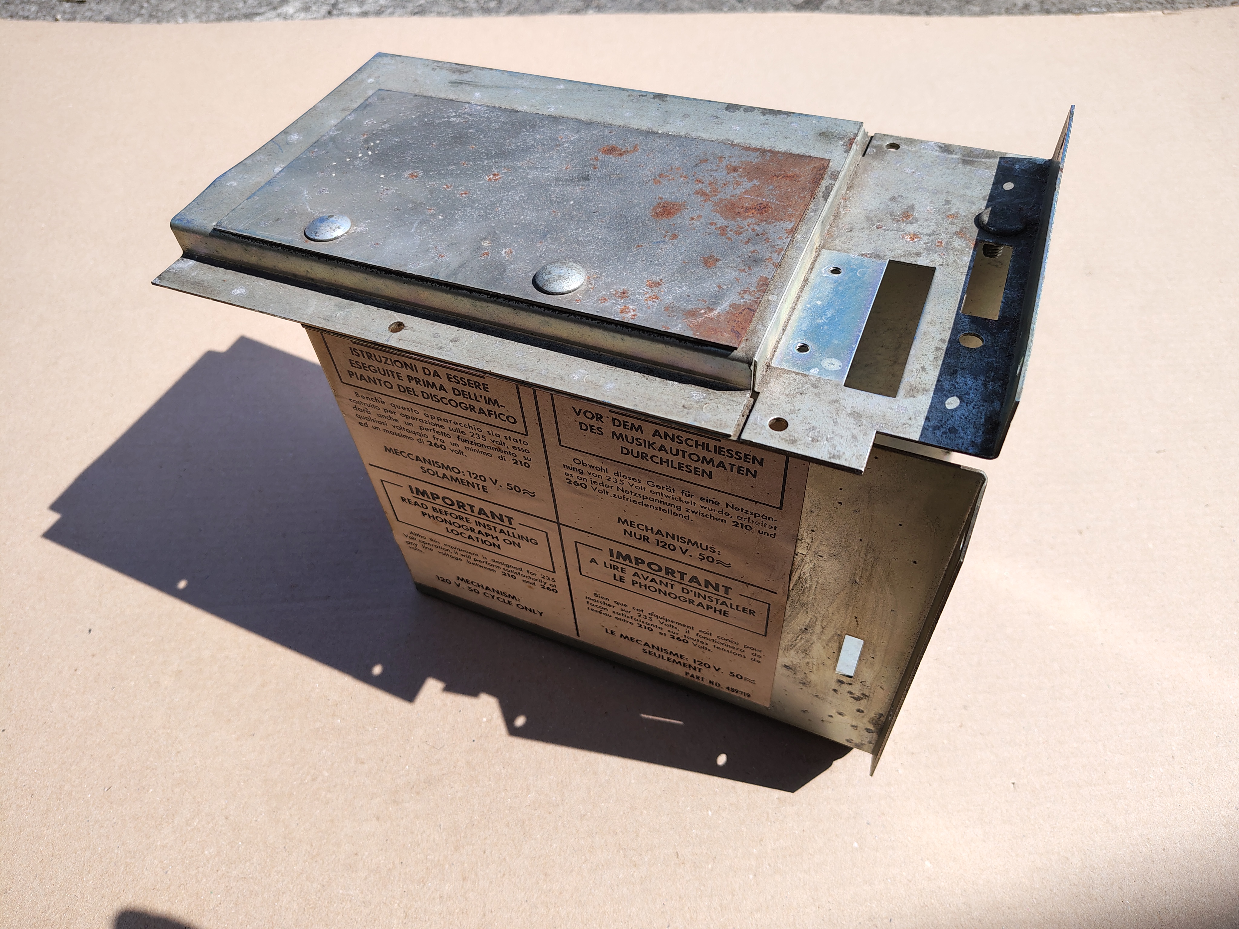 Coin Box (Seeburg LS3)