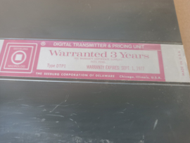 Pricing Unit/ DTP1 (Seeburg LS3) USA