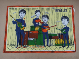 Thee doek The Beatles (1964) Verry Rare !!! (Blue)