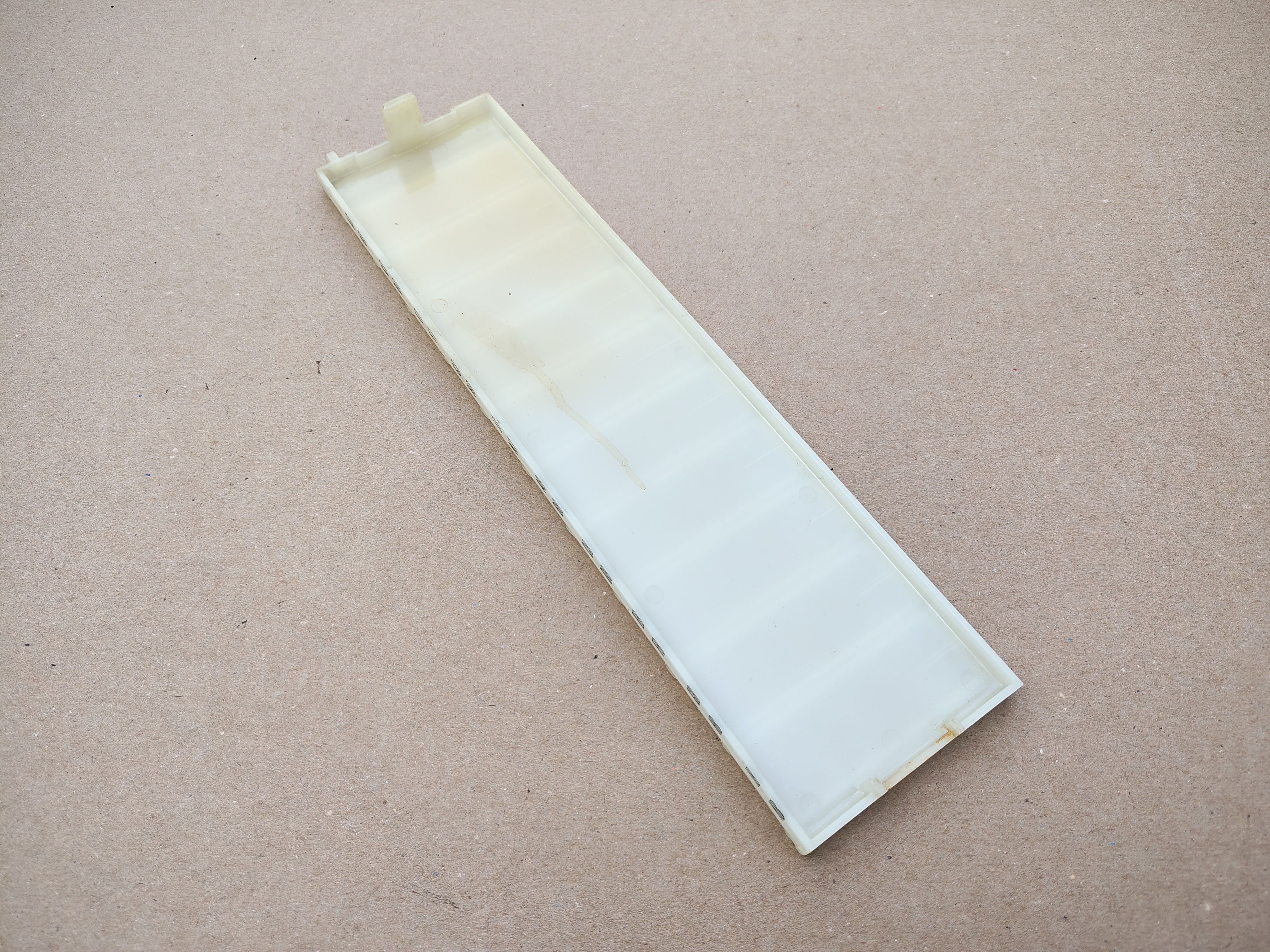 Program Holder " A7/ K8 " (Rock-ola 414/ Capri II (1964)