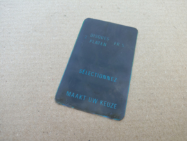 Pricing Plastic/ Belgium (Wurlitzer 3300/ Americana)