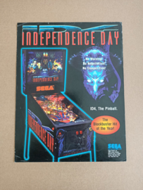 Flyer: Sega Independence Day (1996) Flipperkast
