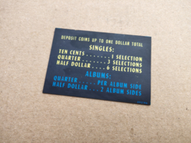 Pricing Plastic (Seeburg Div) USA