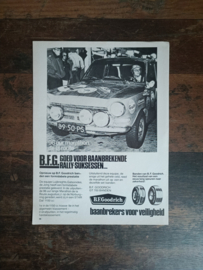 Reclame: DAF 55/ Rally / Variomatic (1970) 29 x 21 cm