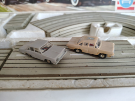 Racebaan 4000/ 2x Opel Diplomat/ Faller AMS/ Slotcar