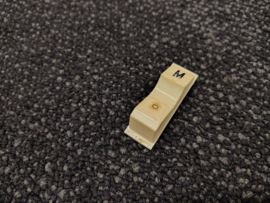 Push Button/ " M " (NSM Prestige) White