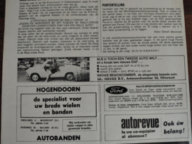 2x Reclame: DAF 44 Havas/ Variomatic (1970) 29 x 21 cm