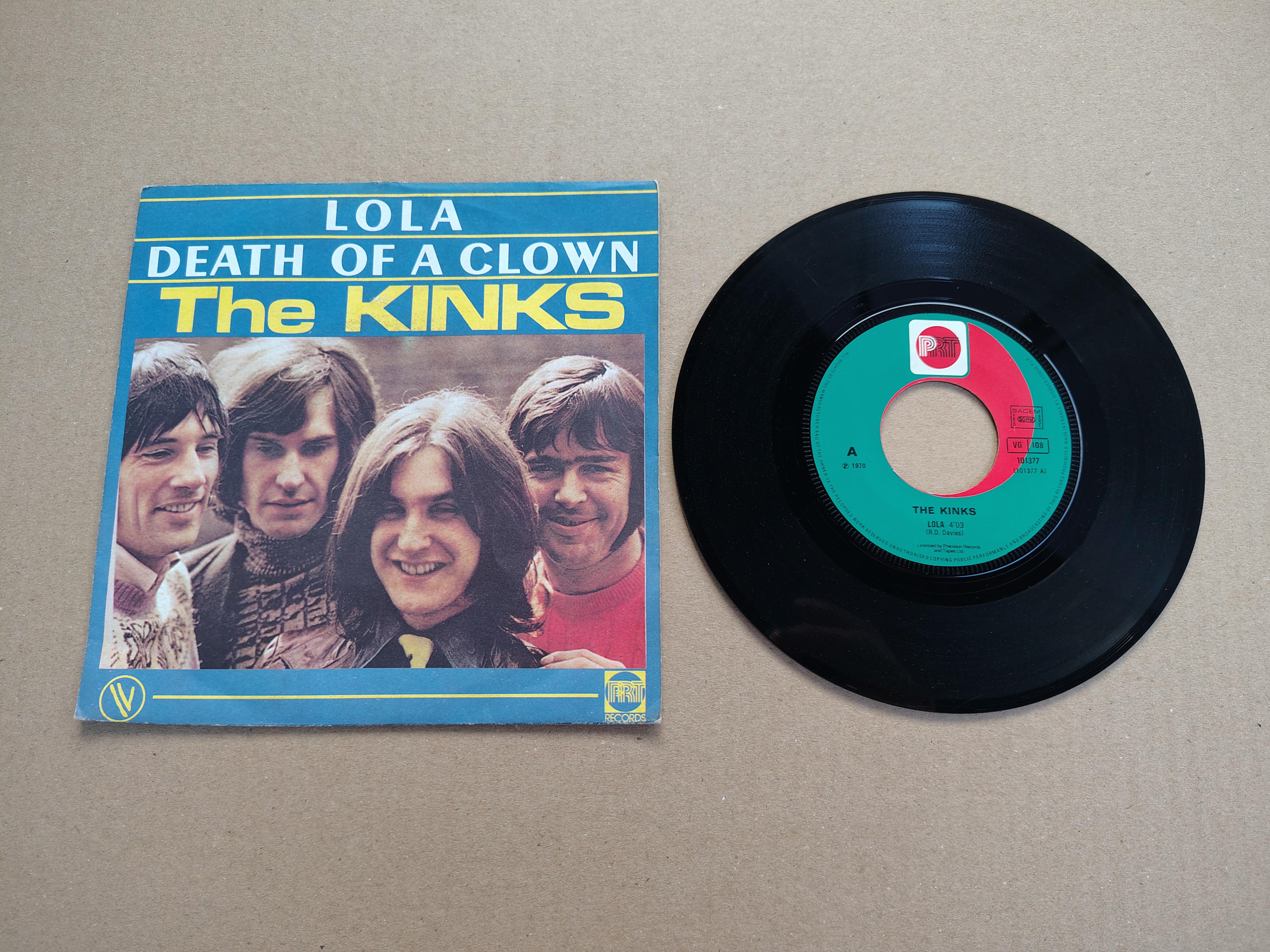 7" Single: The Kinks - Lola (1970)