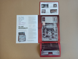Flyer/ Folder: Rock-ola 437 Ultra (1967) jukebox