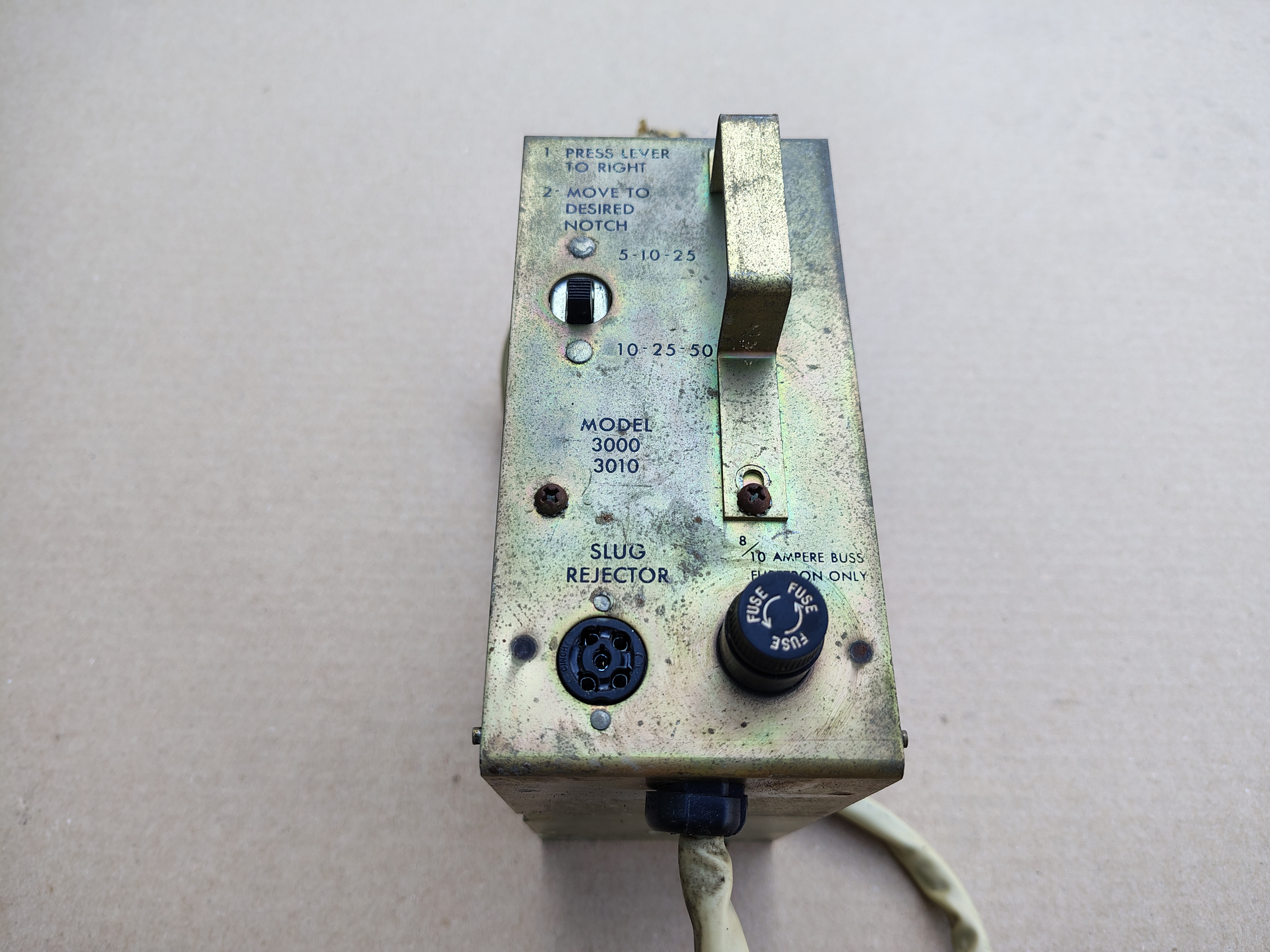 Credit Unit (Wurlitzer 3000/ 3010)