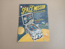 Flyer: Williams Space Mission (1976) Flipperkast