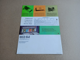 Flyer/ Folder: Rock-ola 433 GP 160 (1966) jukebox