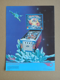 Flyer/ Folder: Bally Elektra (1981) Flipperkast