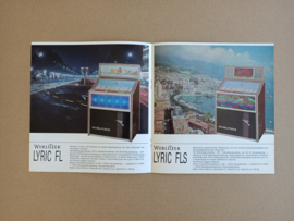 Flyer/ Folder: Wurlitzer Lyric (1967) jukebox