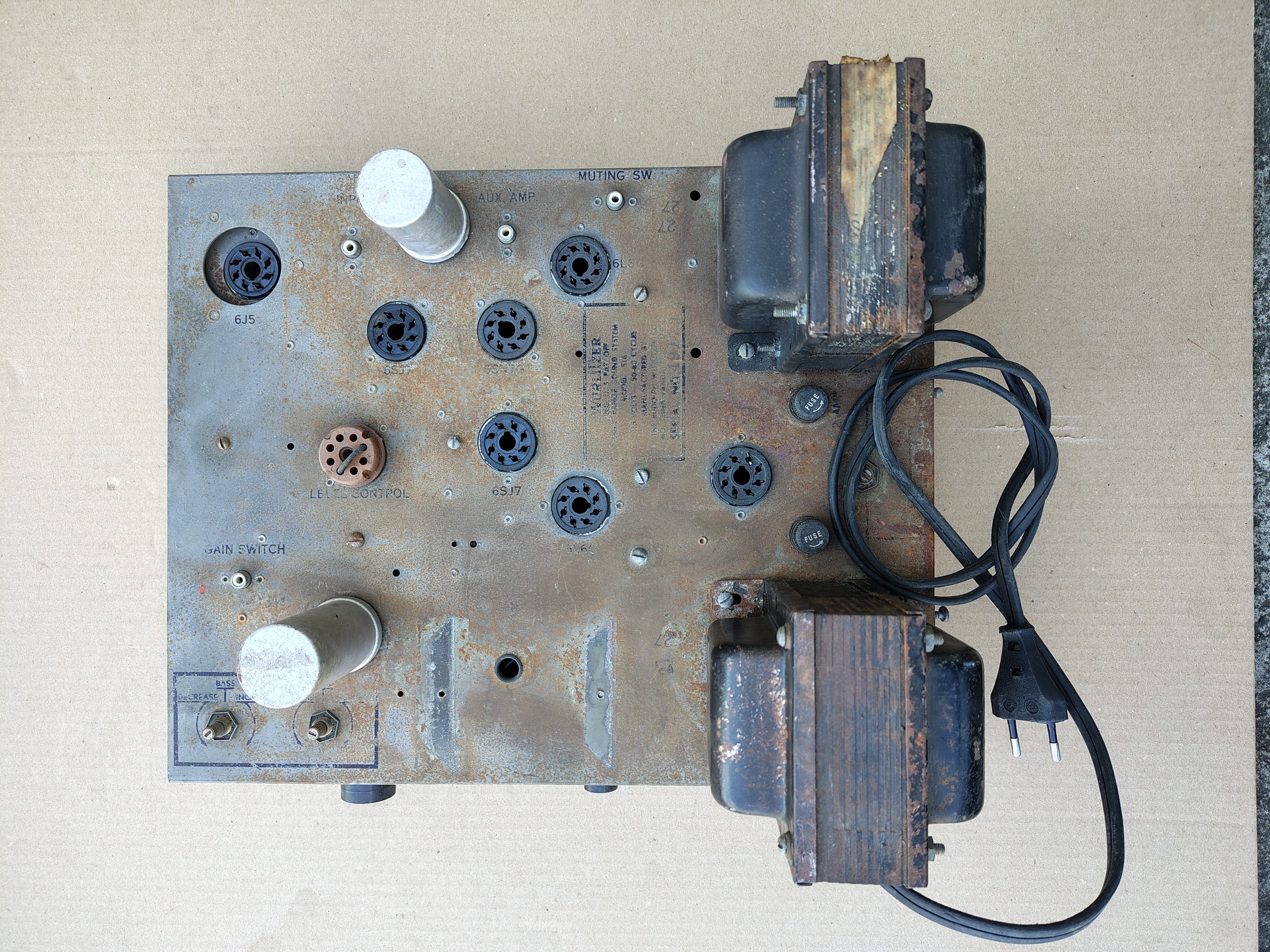 Tube Amplifier 516 (Wurlitzer 1500)