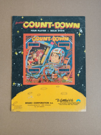 Flyer:  Gottlieb Count-Down (1979) Flipperkast