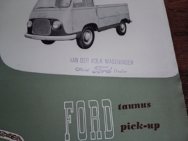 Flyer: Ford Taunus/ Pick-up (1961)