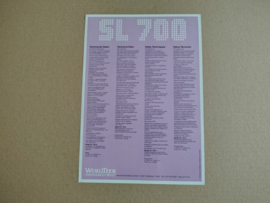 Flyer: Wurlitzer SL700 (1987)