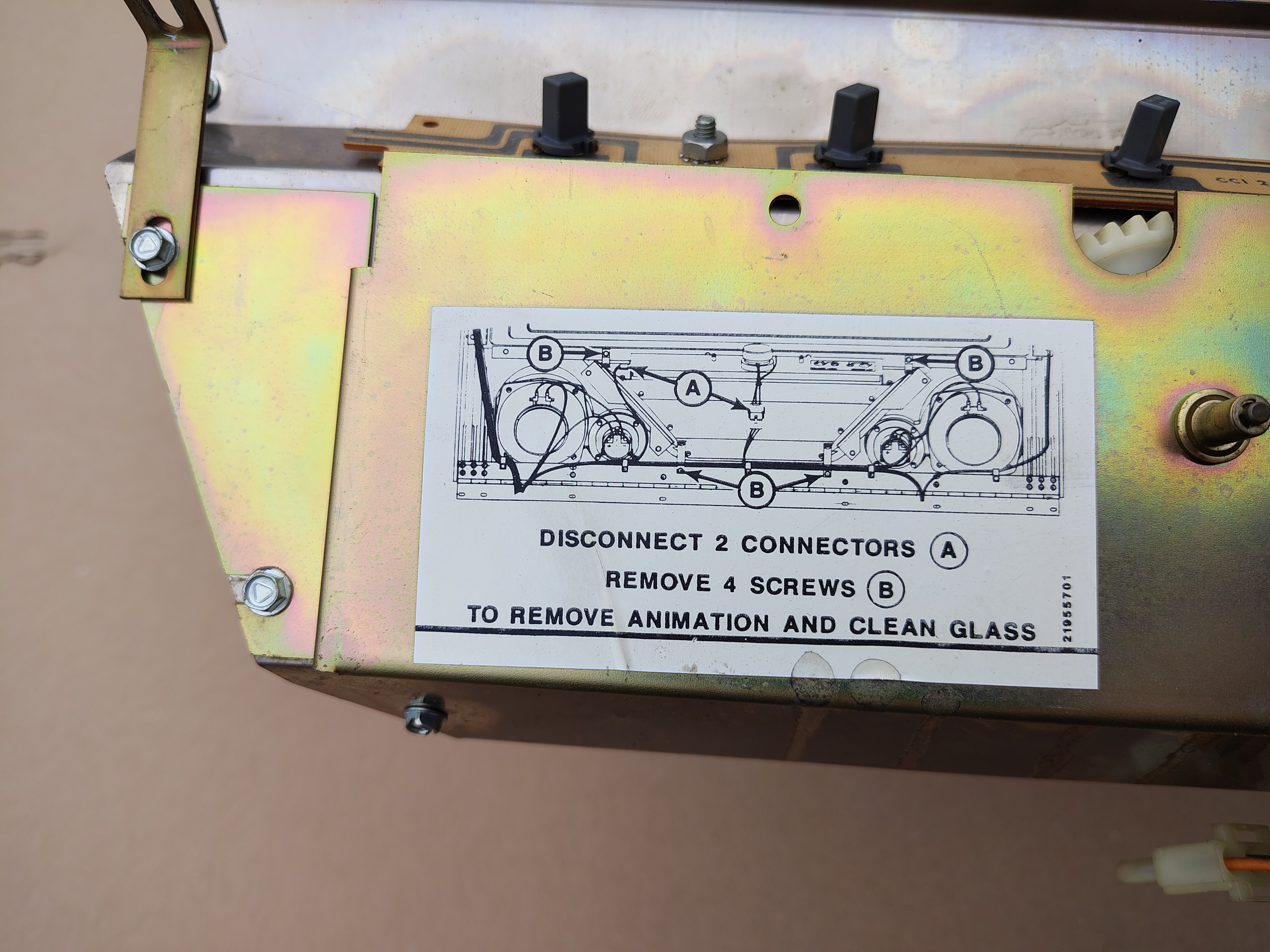 Display/ Top (Rowe-AMi CD-100)