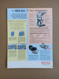 Flyer/ Folder: (Rock-ola 1494) 1962