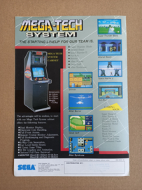 Flyer/ Folder: Video Game: Sega Mega-Tech System (1989)