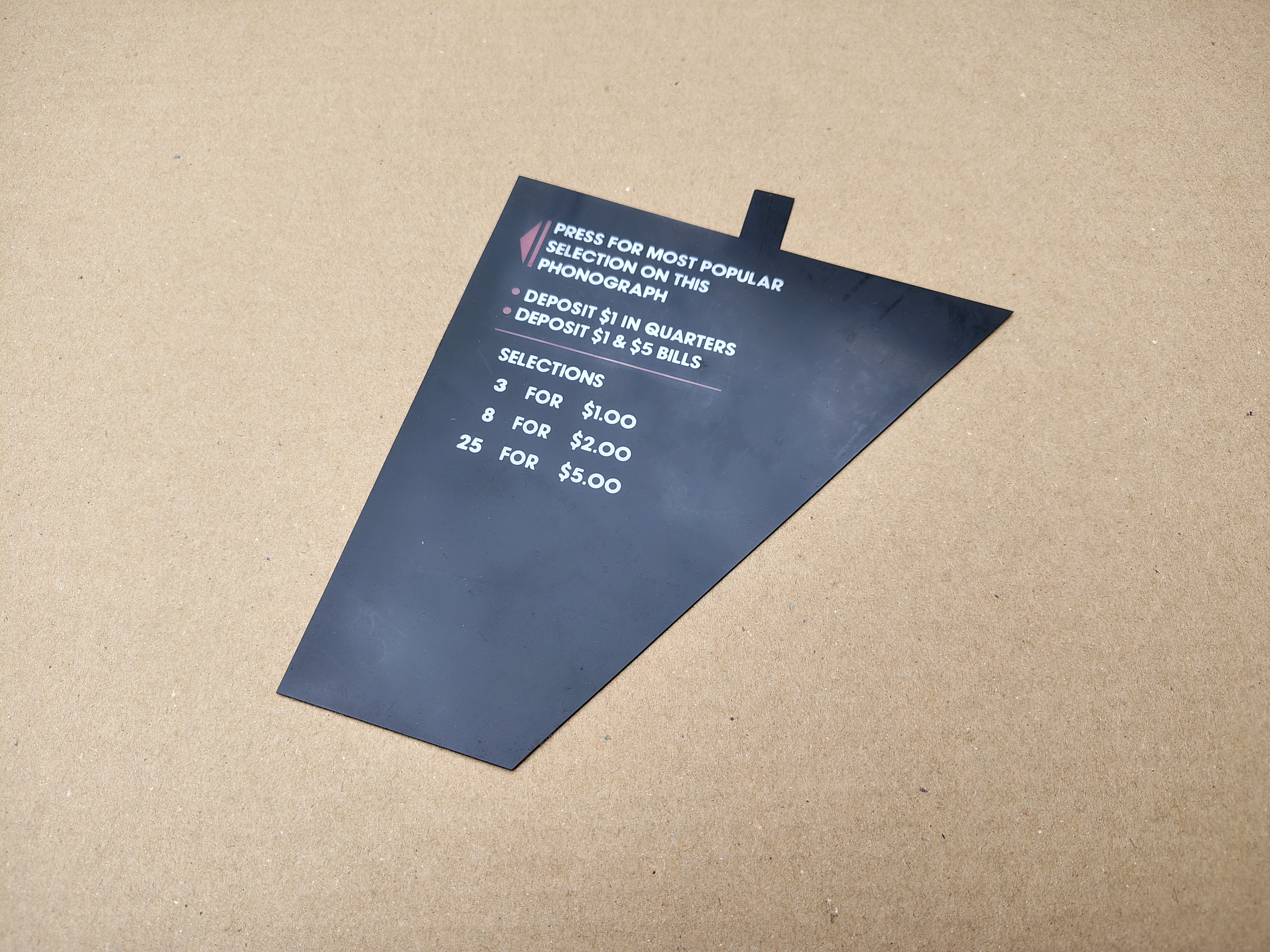 Pricing Plastic/ USA (Rowe-AMi R92)