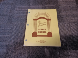 Service And Parts Manual (Wurlitzer 500/600) 1938