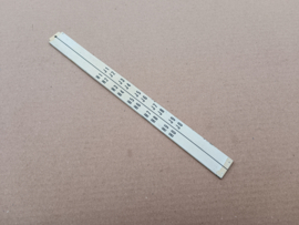 Number Strip "H1-H0" (Wurlitzer 3110)