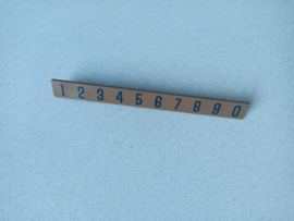 Strip Indentification / "1 - 0 " (Rowe-AMi JAN)