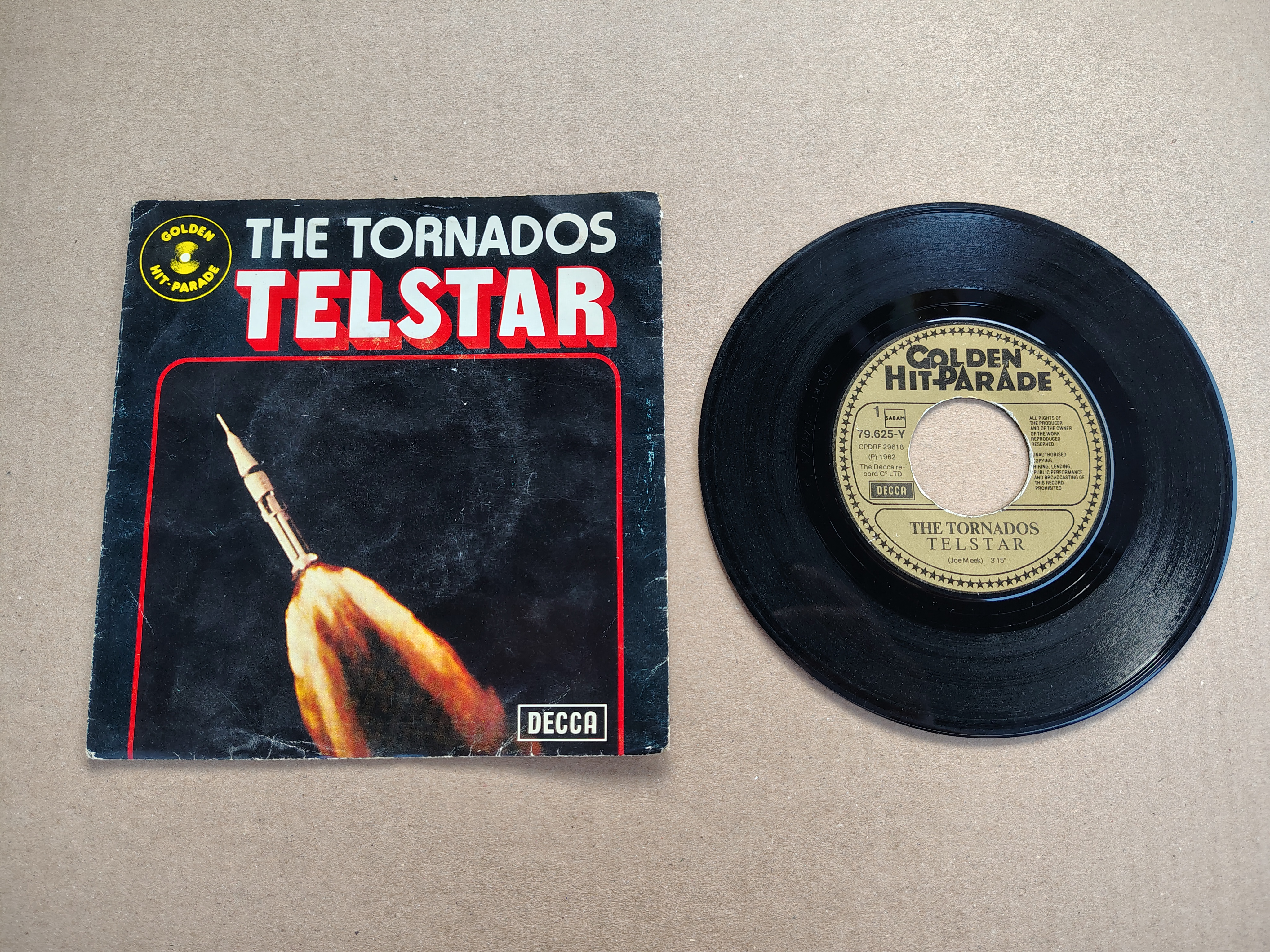 7" Single: The Tornados - Telstar (1963)