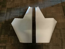 Zijruit Stickers (Set) Excl glas (Seeburg Channel 222)