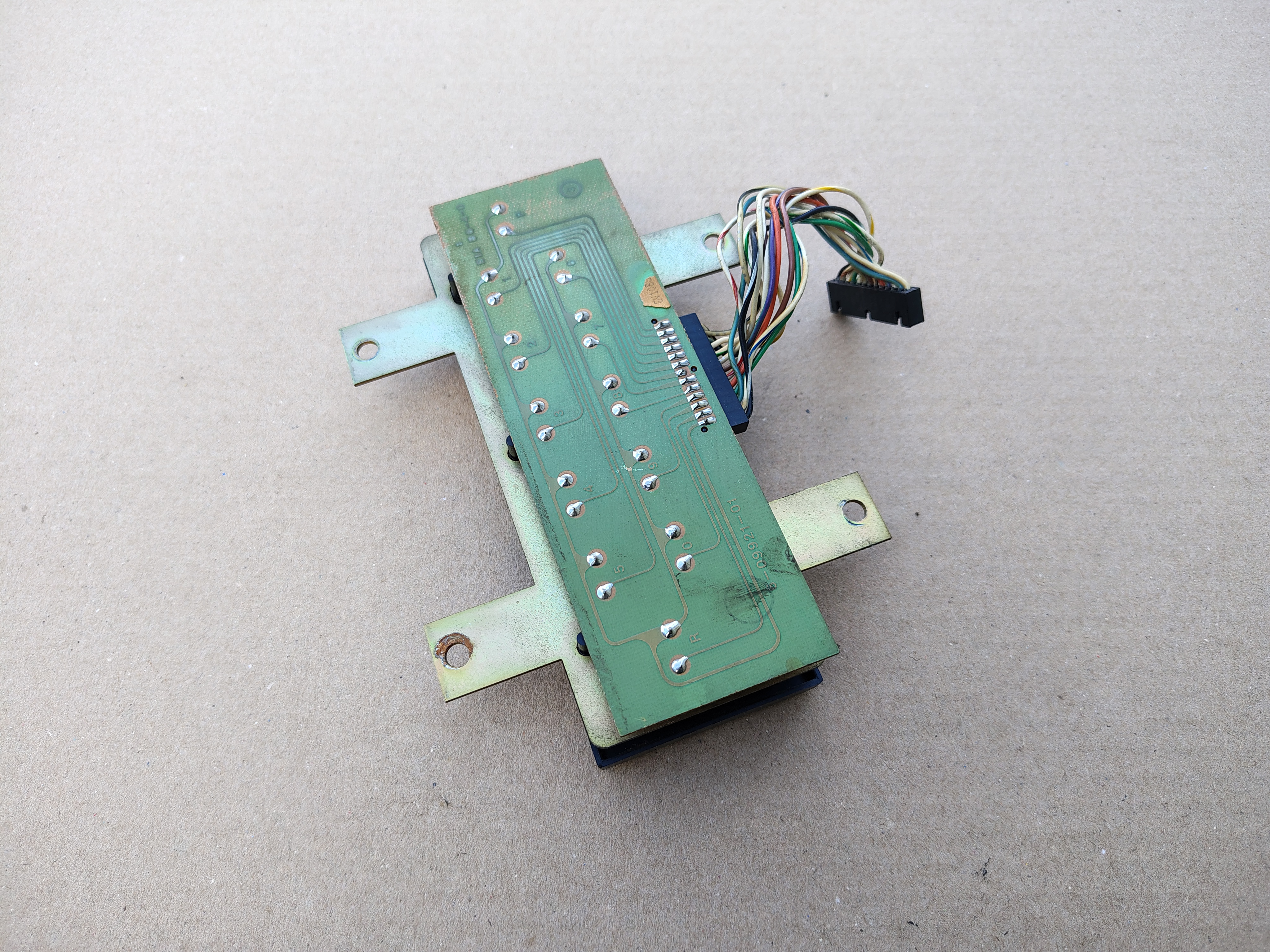 Digital Push Button Panel/ 6-09921-01 (Rowe-AMi/ Div)