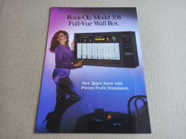 Flyer: Rock-ola Wallbox 508 (1981)