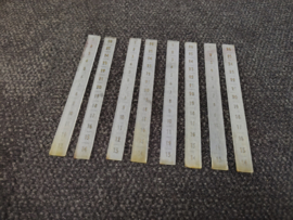 Program Holde Strip/ Glass / Set (jupiter 104S)