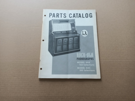 Parts Catalogus (Rock- Ola 444/445)