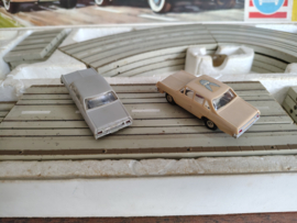 Racebaan 4000/ 2x Opel Diplomat/ Faller AMS/ Slotcar