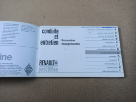 Instruction Book: Renault 4 (1968) France