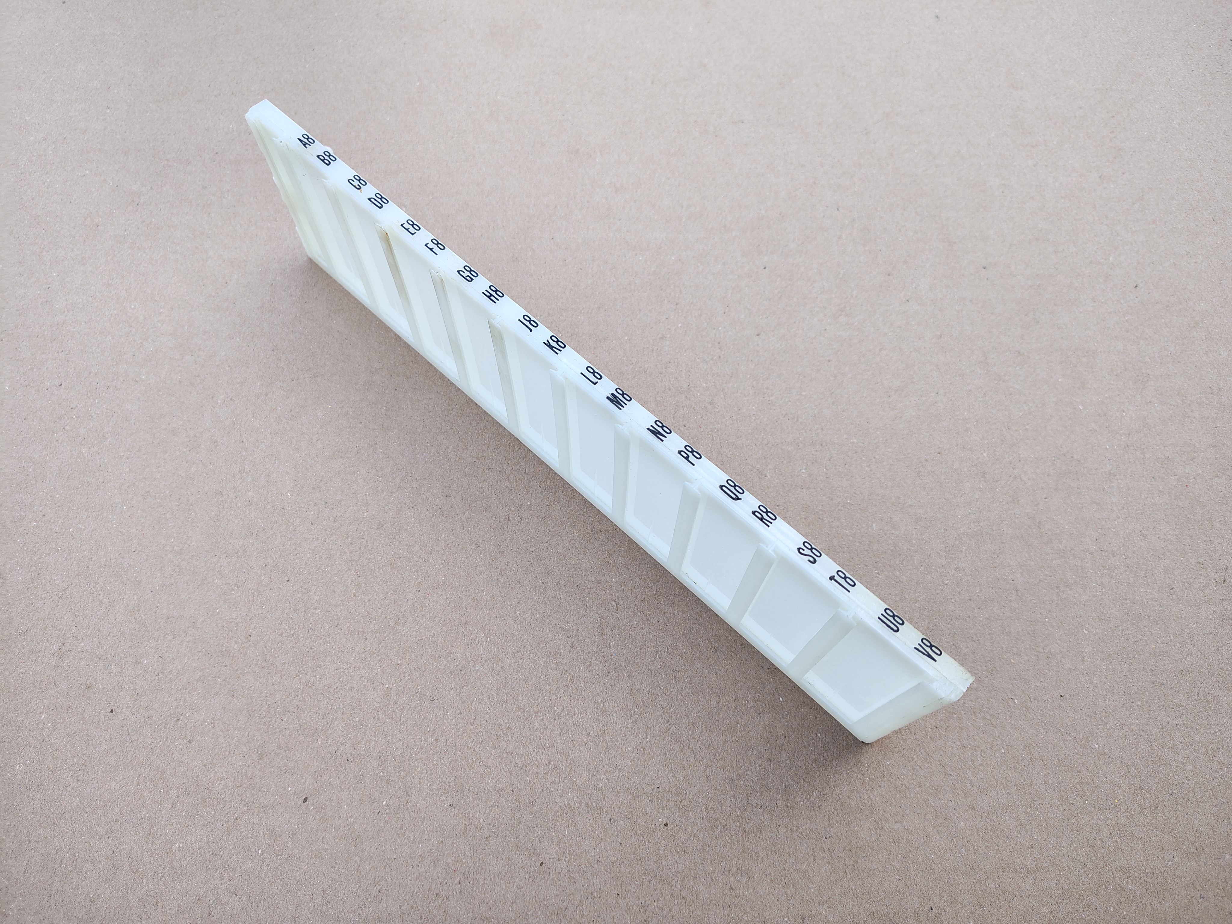 Program Holder " A8/ U8 " (Rock-ola 418S/ Rhapsody (1964)