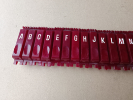 Pusch Buttons/ Letter/ Set (Rowe-AMi/ JAL200/Tropicana JBM)