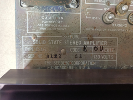 Amplifier TSA-6 (Seeburg Bandshell)