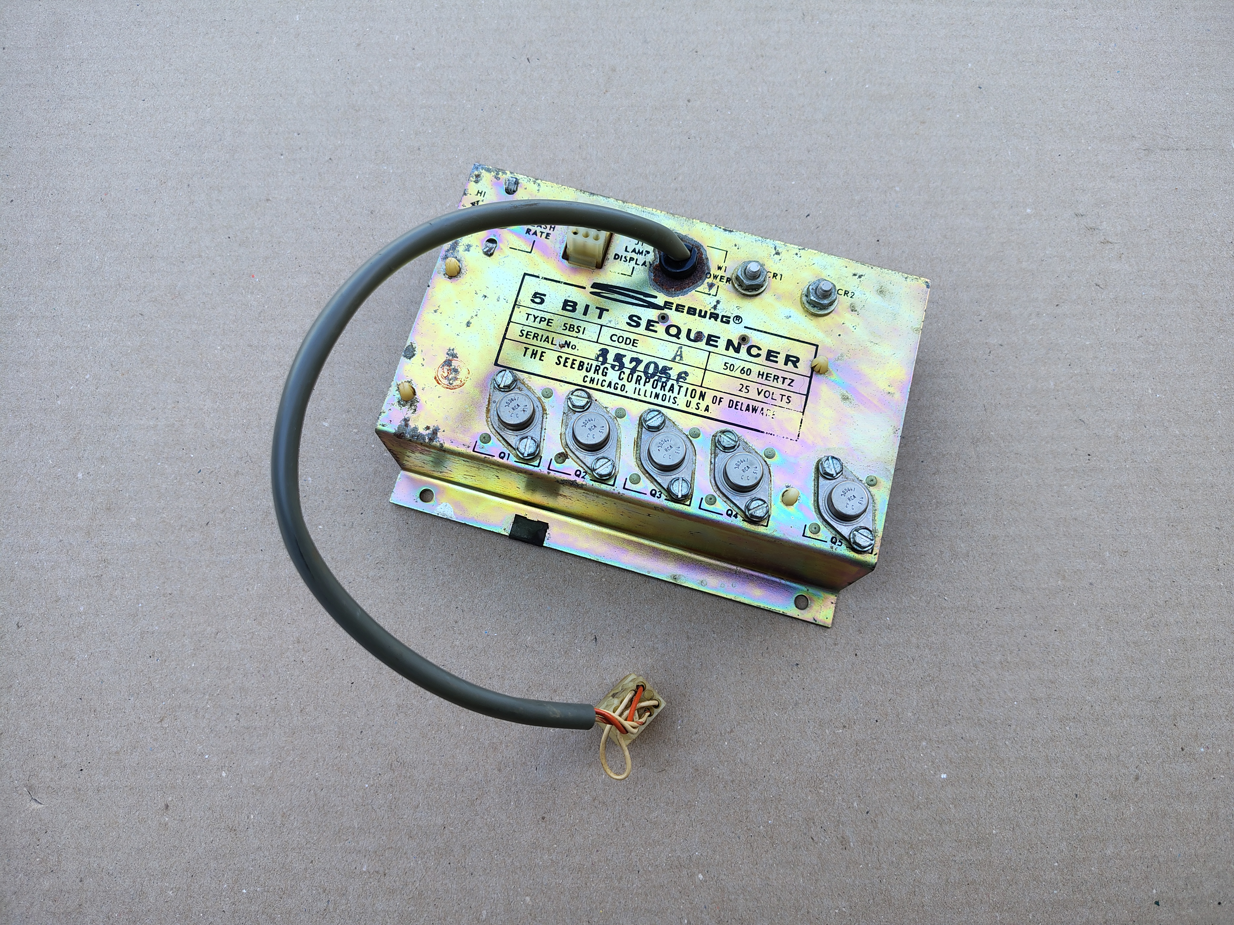 5 Bit Sequencer/ 5BS1 (Seeburg Entertainer/ ESTD2)