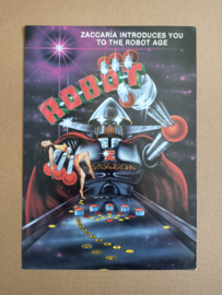 Flyer: Zaccaria Robot (1985) Flipperkast
