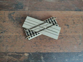 Trein Kruising/ Baanstuk: Faller AMS / Racebaan/ Slotcar (1966)