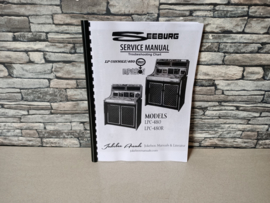 Service Manual (Seeburg LPC480) NEW REPRO !!